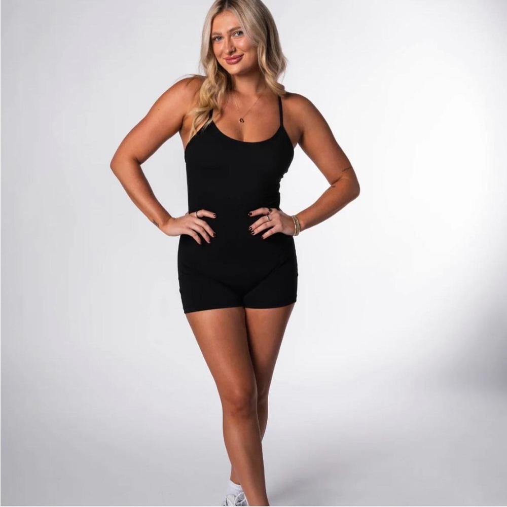 Black Bodysuit Activewear